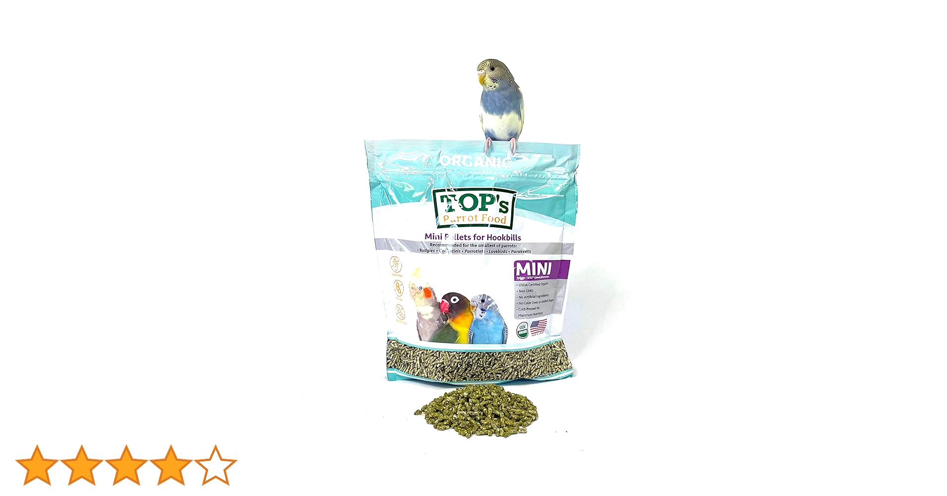 繁殖・育成用品 TOP's Mini Pellets for Hookbills TOP's Mini Pellets – TOP's Parrot Food